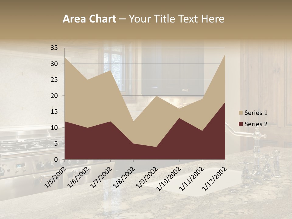 Hood Space Stove PowerPoint Template