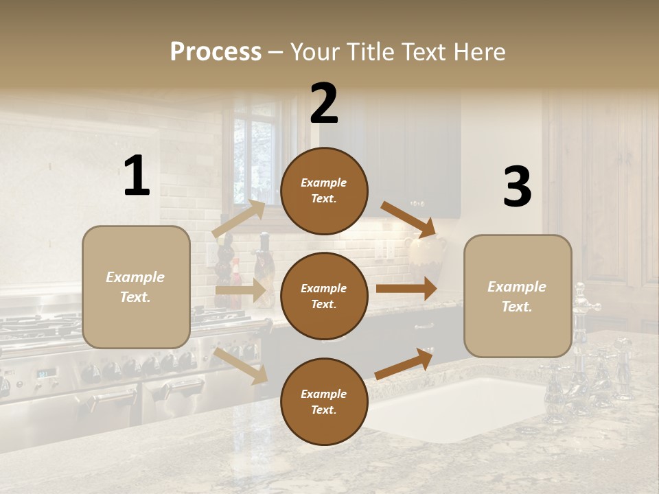 Hood Space Stove PowerPoint Template