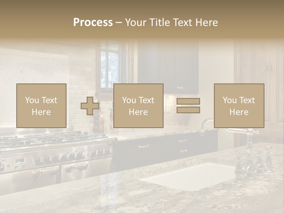 Hood Space Stove PowerPoint Template