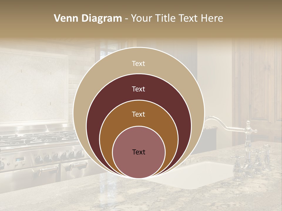 Hood Space Stove PowerPoint Template