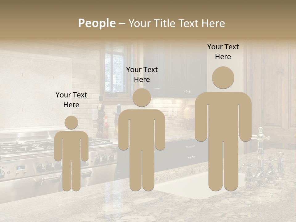 Hood Space Stove PowerPoint Template