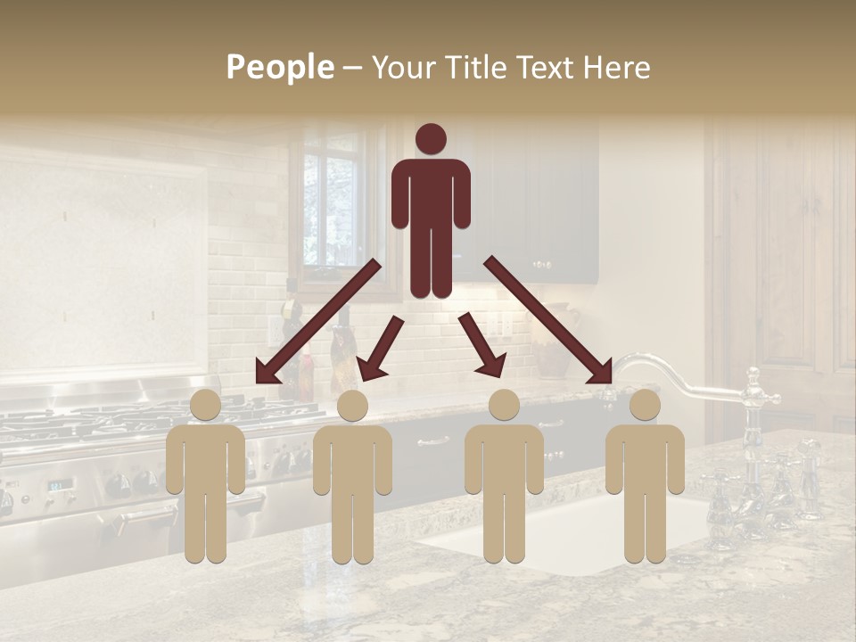 Hood Space Stove PowerPoint Template