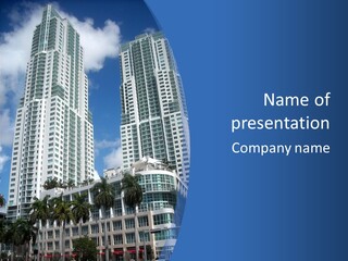 District Central Florida PowerPoint Template