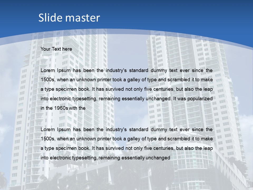 District Central Florida PowerPoint Template