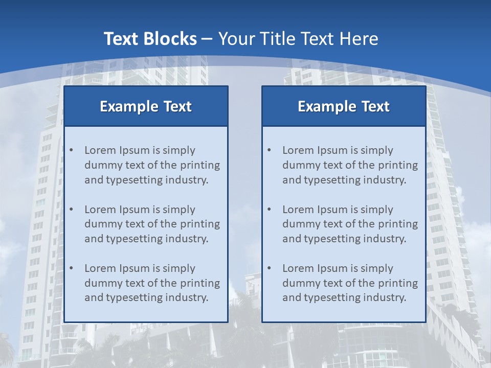 District Central Florida PowerPoint Template