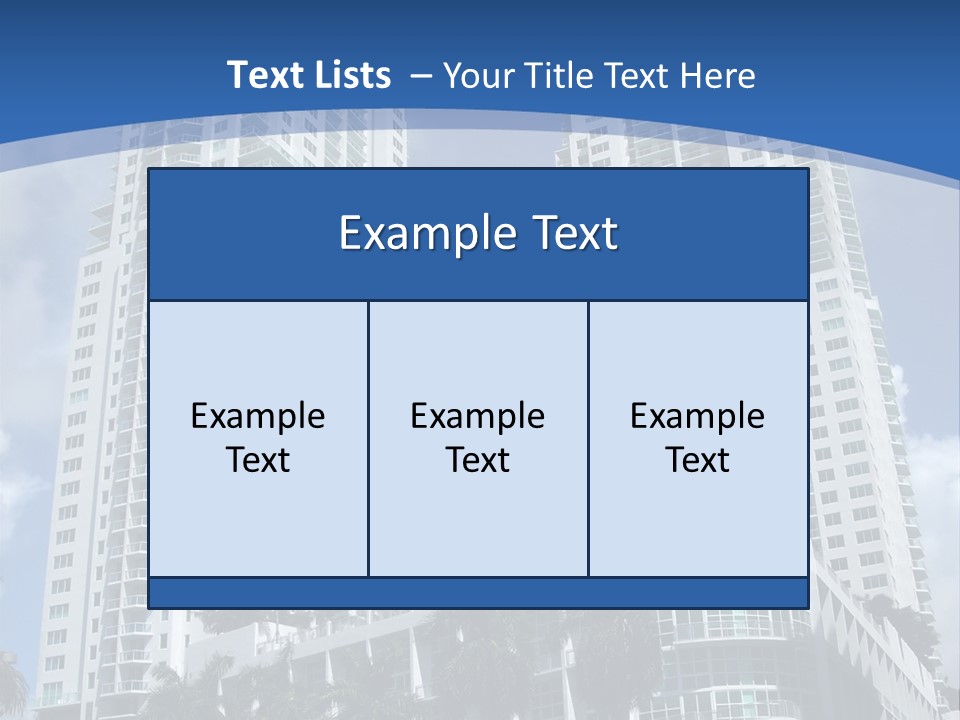 District Central Florida PowerPoint Template