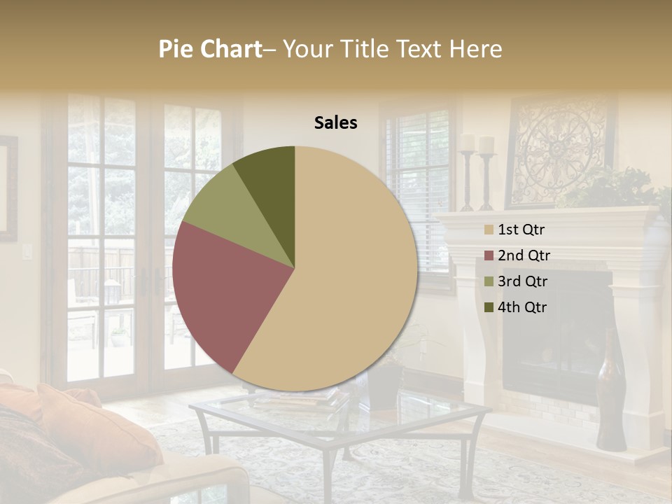 Residence Fire Architecture PowerPoint Template