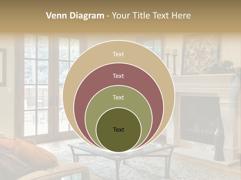 Residence Fire Architecture PowerPoint Template