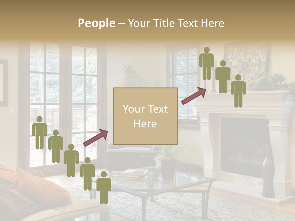 Residence Fire Architecture PowerPoint Template