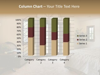 Sofa Window Brown PowerPoint Template