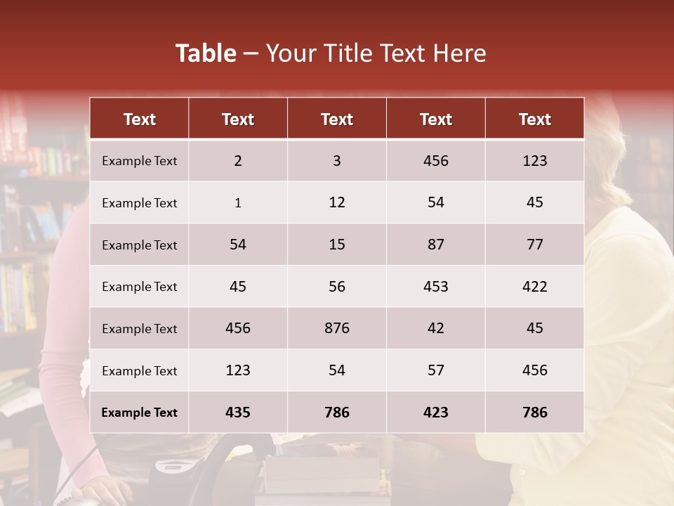 Friendly Checkout Customer PowerPoint Template