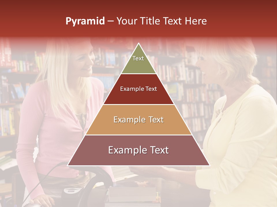 Friendly Checkout Customer PowerPoint Template