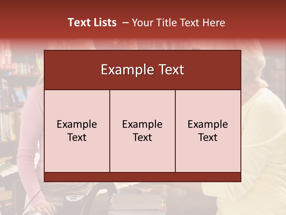Friendly Checkout Customer PowerPoint Template