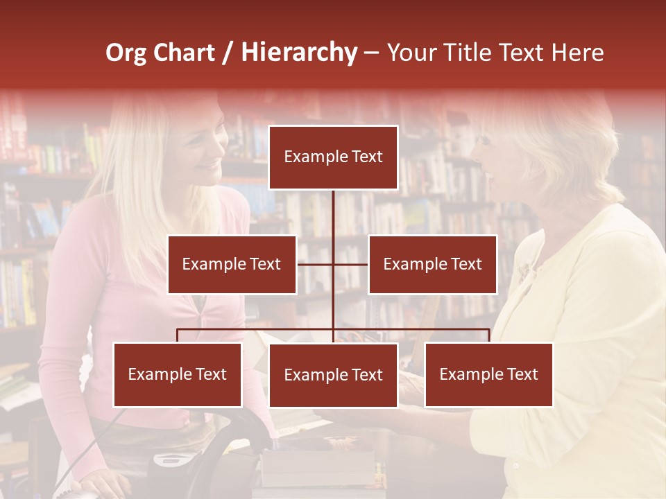 Friendly Checkout Customer PowerPoint Template