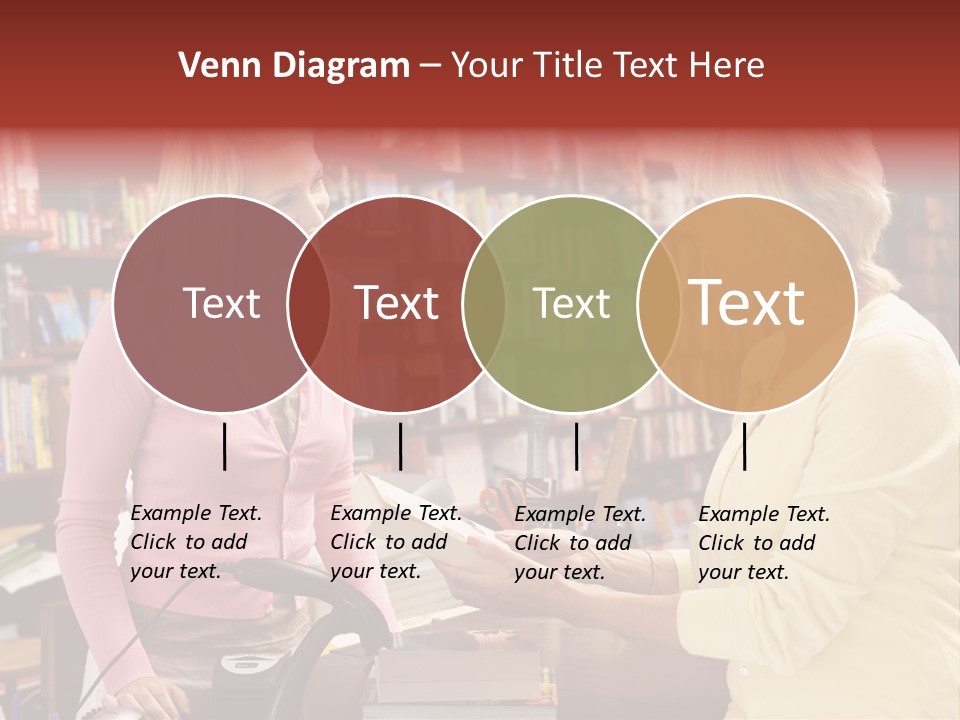 Friendly Checkout Customer PowerPoint Template