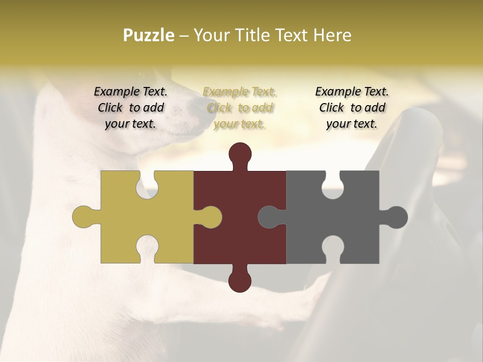 Jack Standing Terrier PowerPoint Template