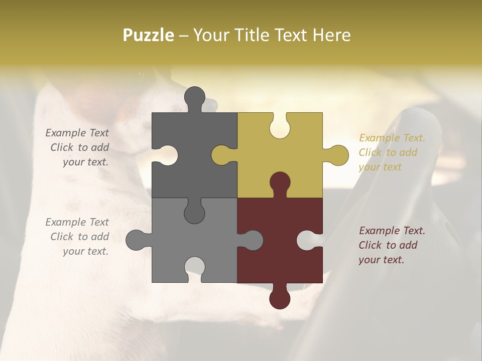 Jack Standing Terrier PowerPoint Template