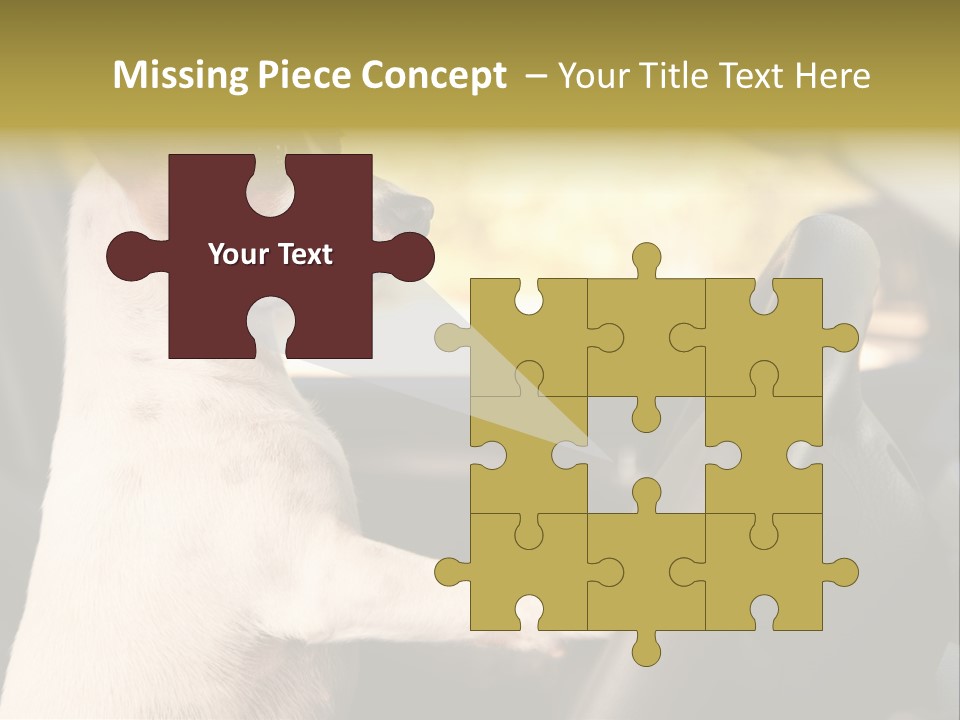 Jack Standing Terrier PowerPoint Template