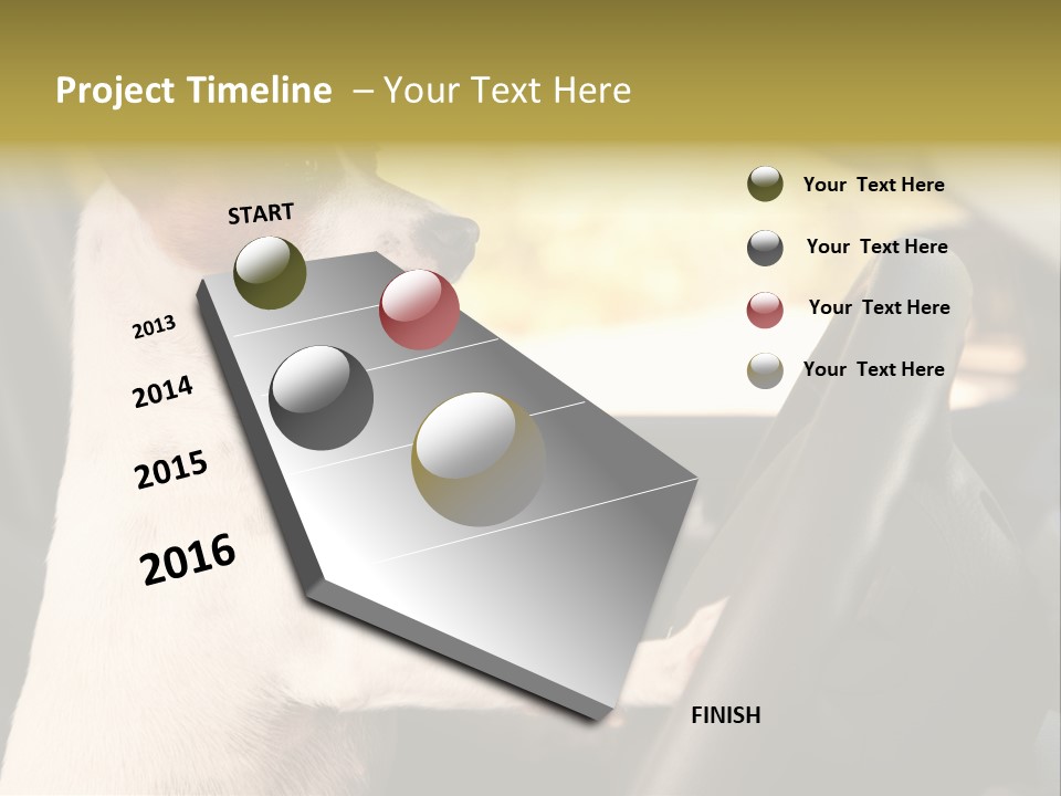 Jack Standing Terrier PowerPoint Template