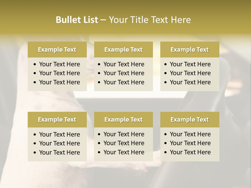 Jack Standing Terrier PowerPoint Template