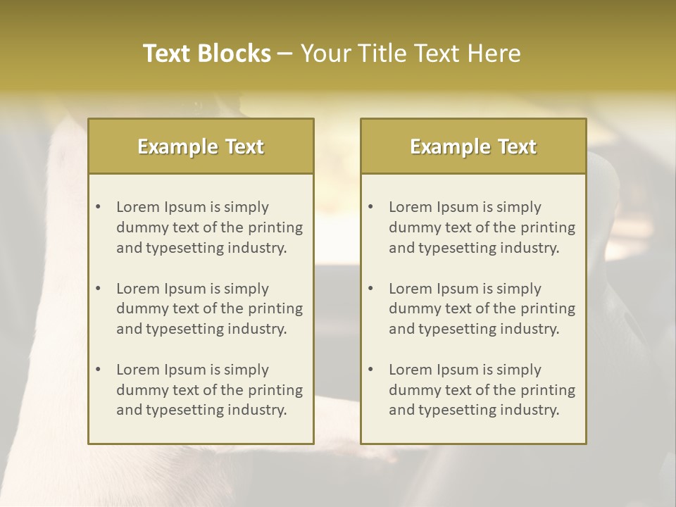 Jack Standing Terrier PowerPoint Template