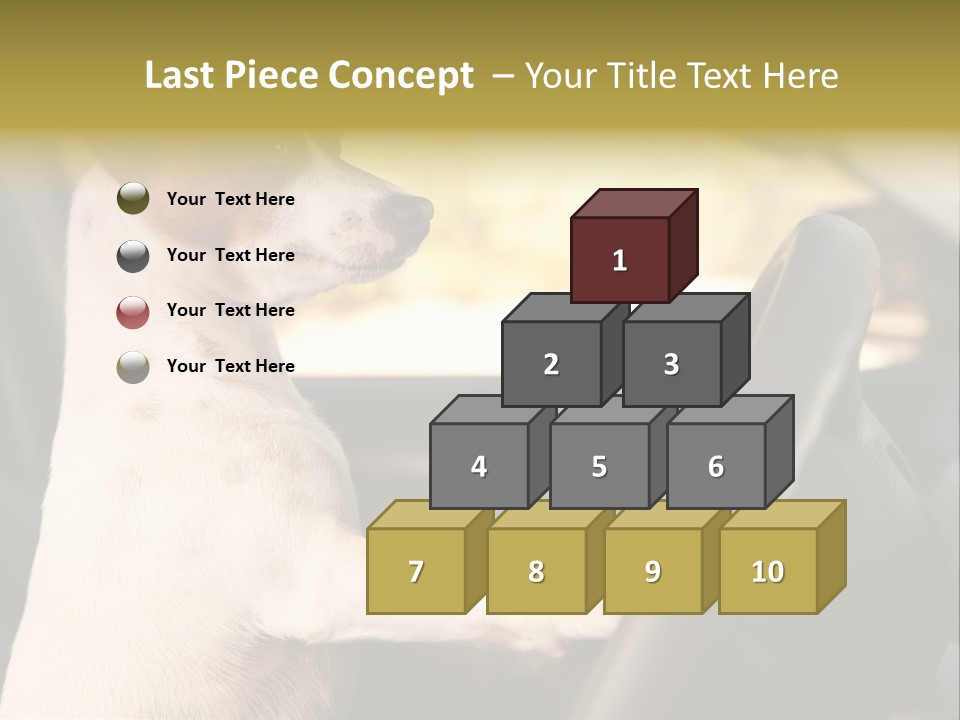 Jack Standing Terrier PowerPoint Template