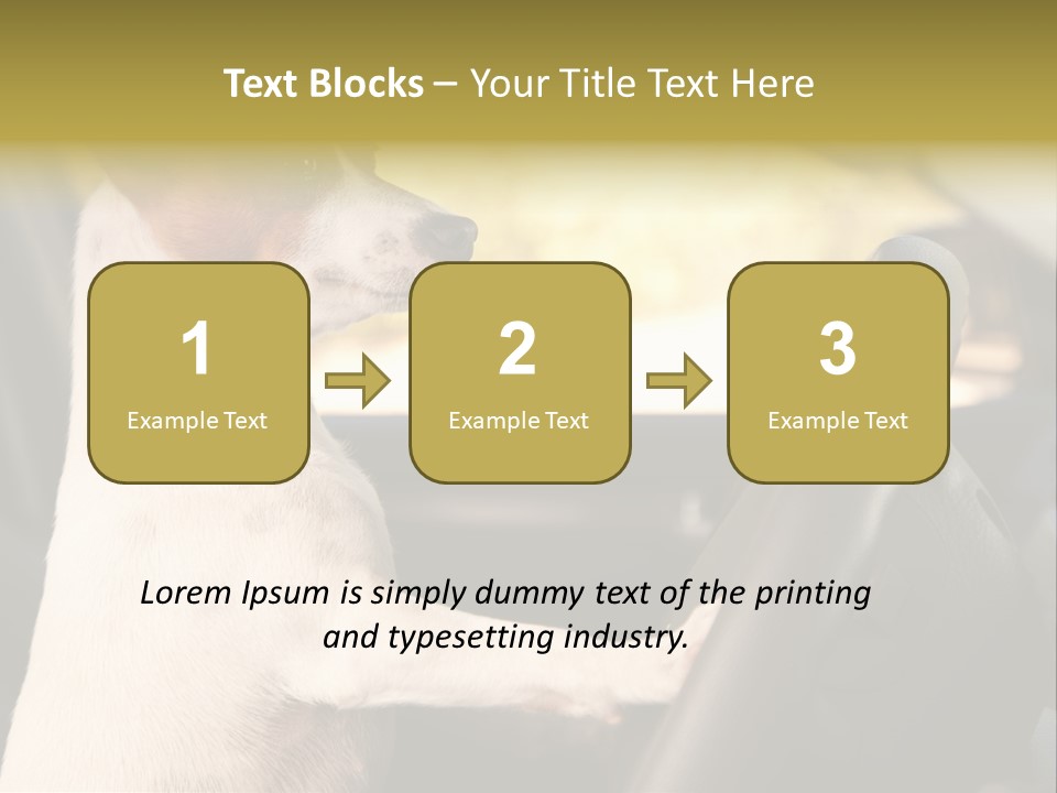 Jack Standing Terrier PowerPoint Template