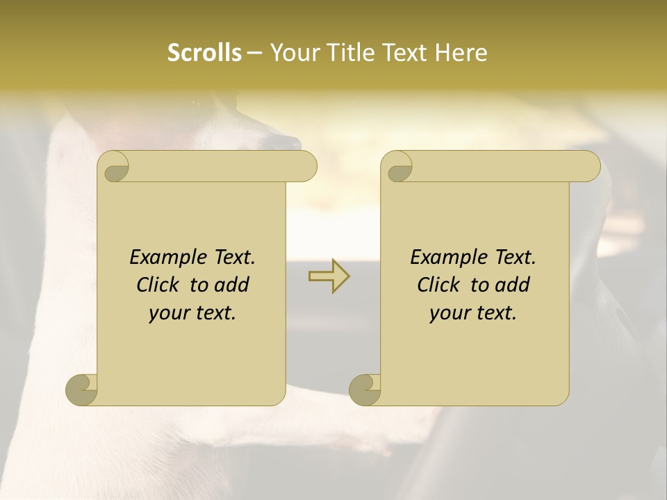 Jack Standing Terrier PowerPoint Template