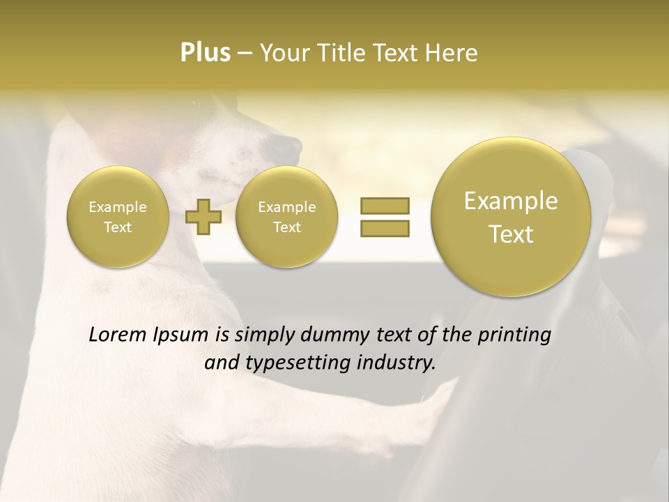 Jack Standing Terrier PowerPoint Template