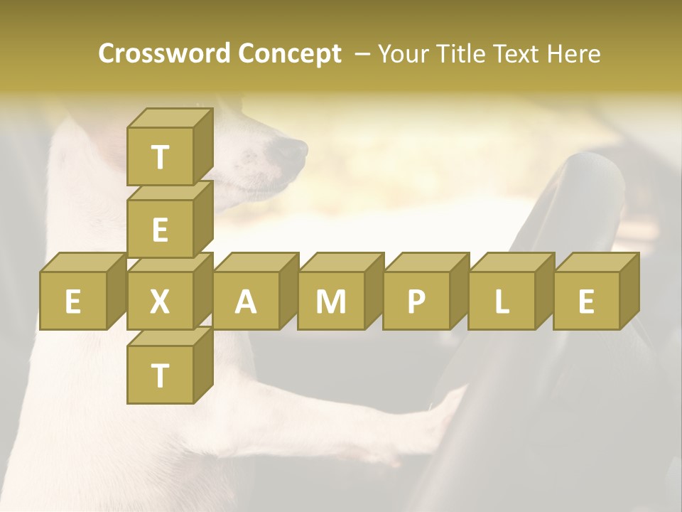 Jack Standing Terrier PowerPoint Template