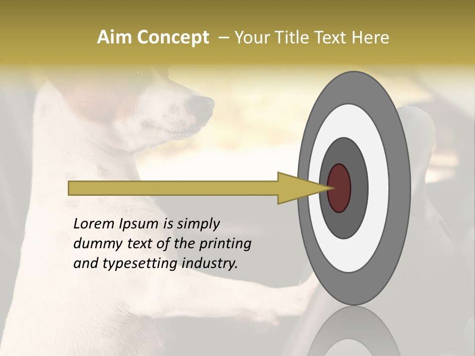 Jack Standing Terrier PowerPoint Template