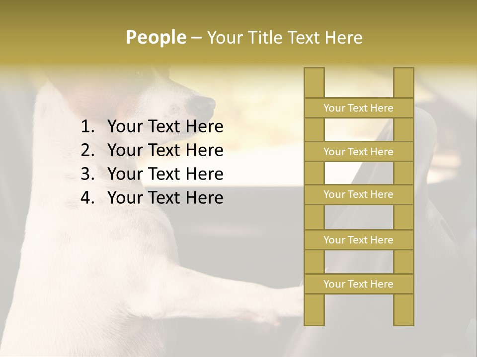 Jack Standing Terrier PowerPoint Template