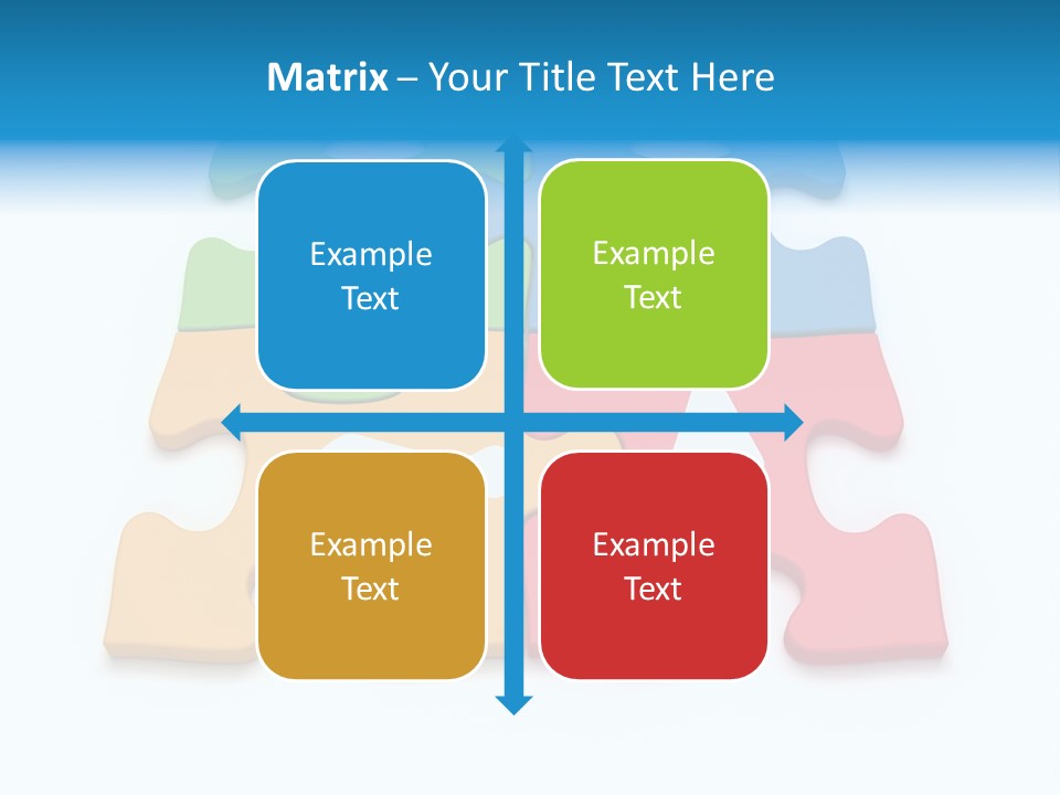 Link Tie Color PowerPoint Template