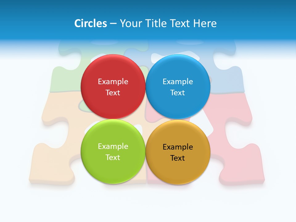 Link Tie Color PowerPoint Template