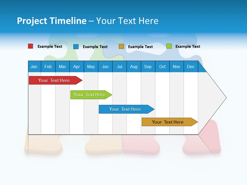 Link Tie Color PowerPoint Template