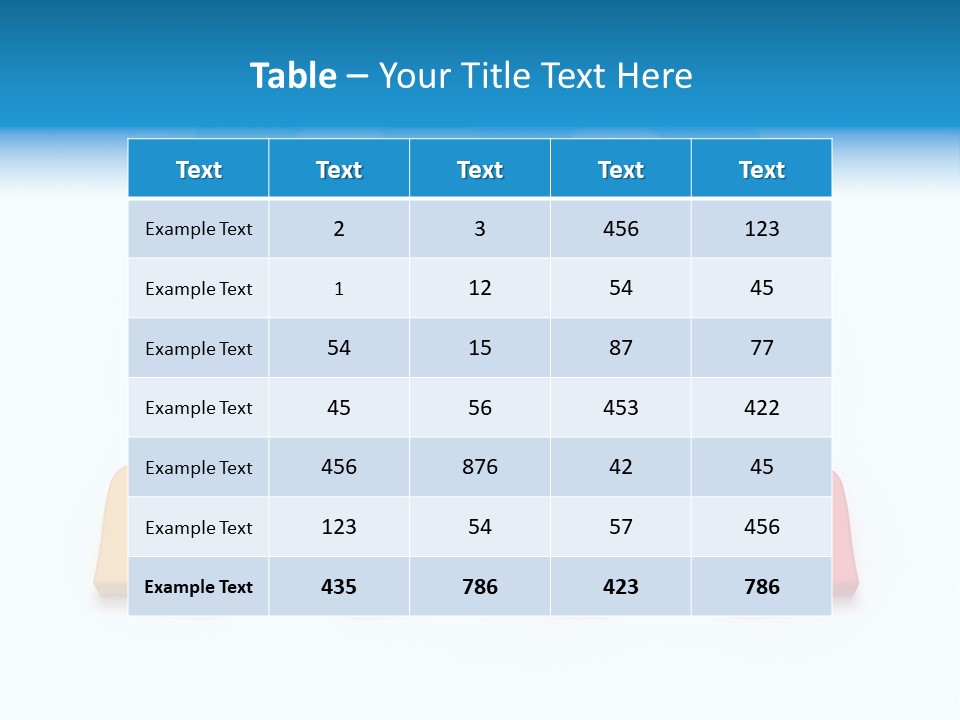 Link Tie Color PowerPoint Template