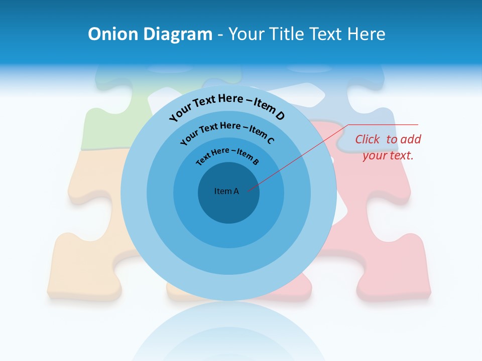 Link Tie Color PowerPoint Template