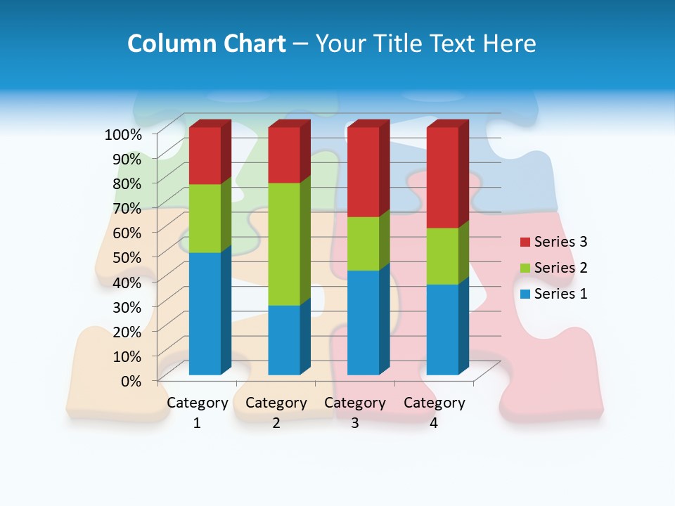 Link Tie Color PowerPoint Template