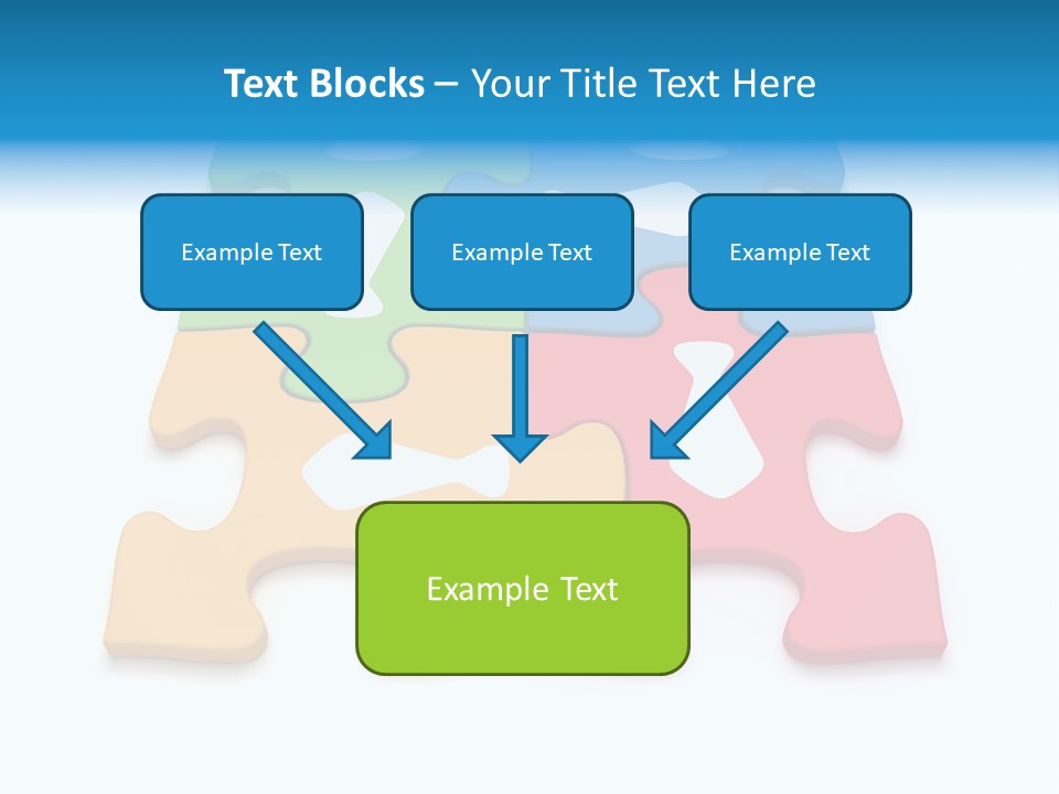 Link Tie Color PowerPoint Template