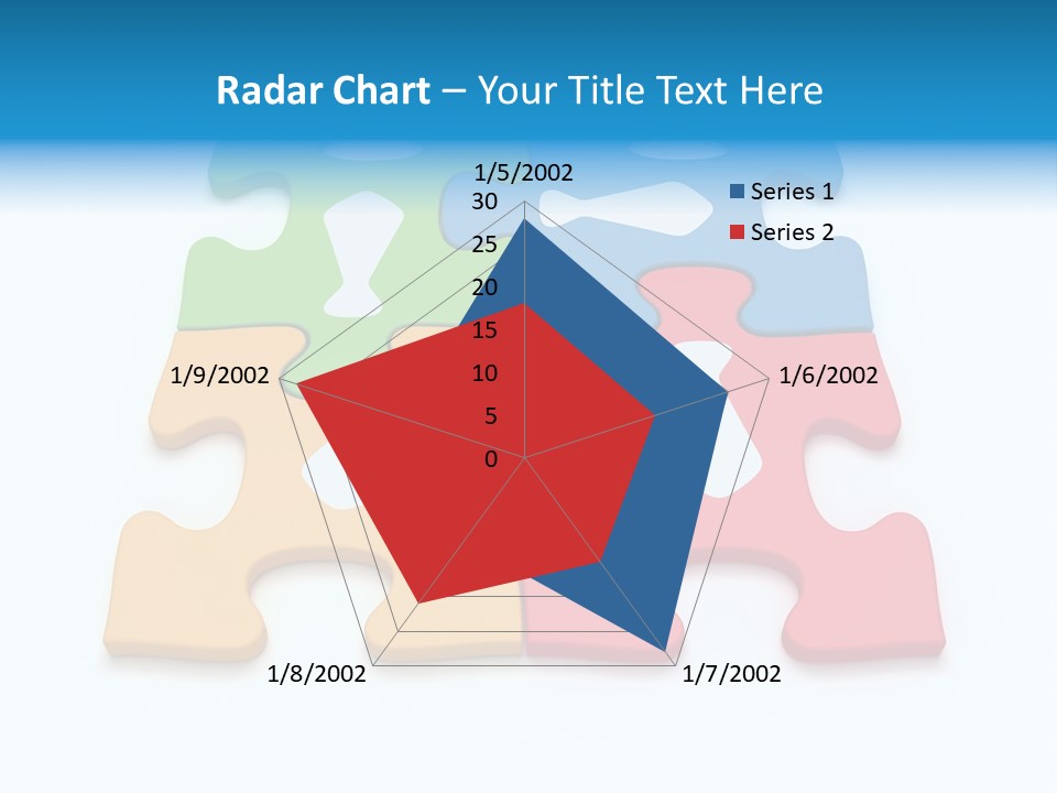 Link Tie Color PowerPoint Template