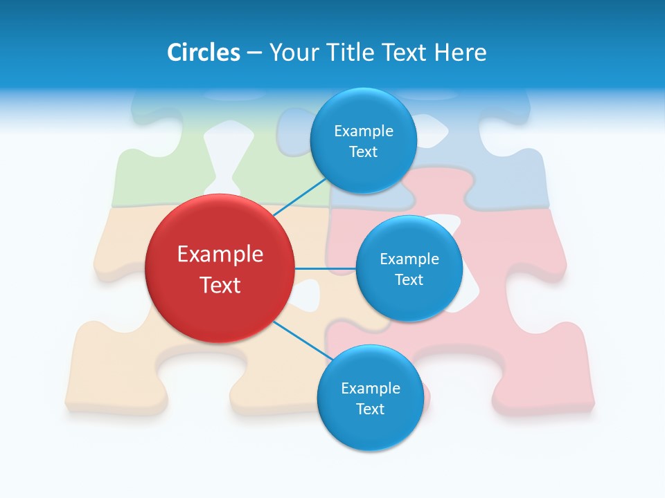 Link Tie Color PowerPoint Template