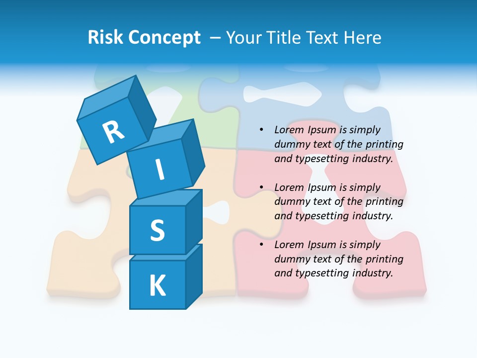 Link Tie Color PowerPoint Template