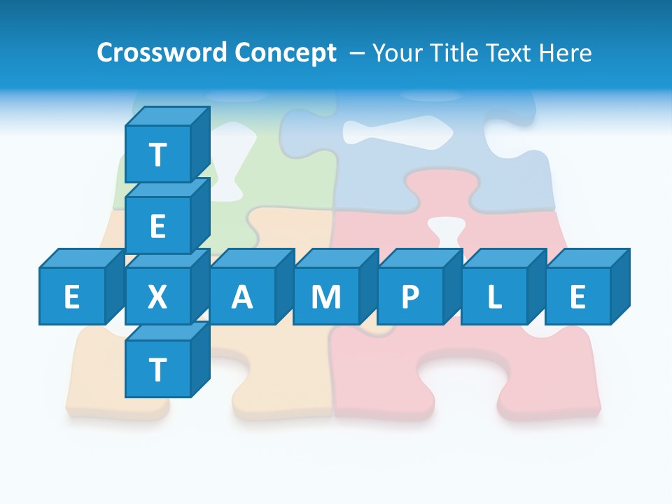 Link Tie Color PowerPoint Template