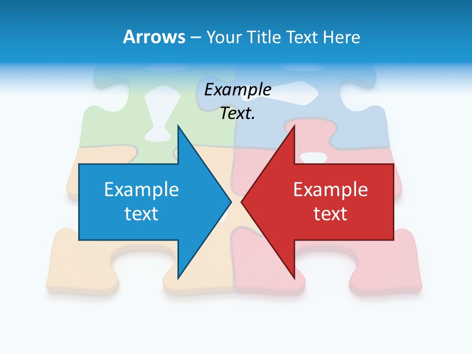 Link Tie Color PowerPoint Template