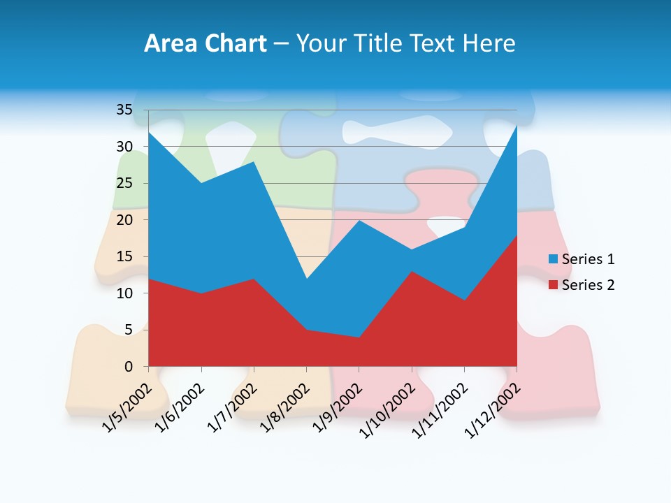 Link Tie Color PowerPoint Template