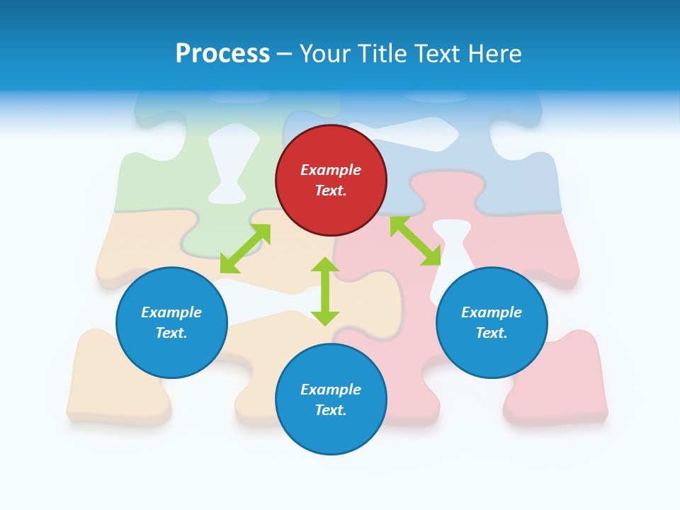 Link Tie Color PowerPoint Template