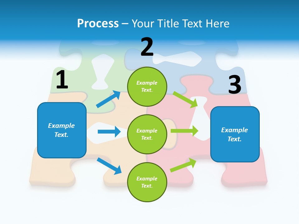 Link Tie Color PowerPoint Template