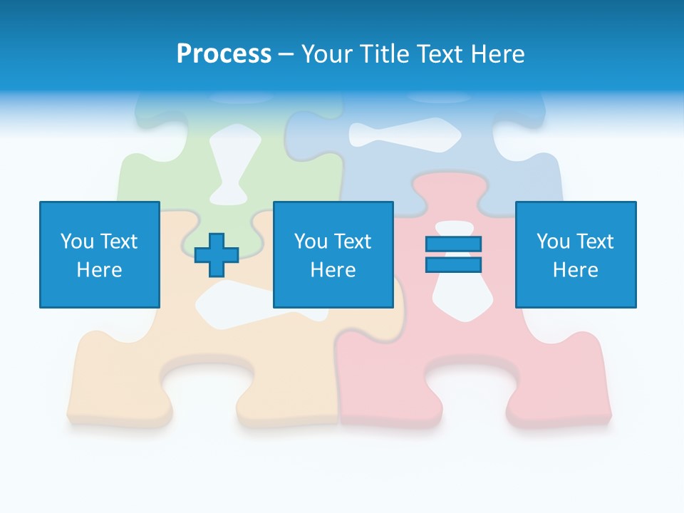 Link Tie Color PowerPoint Template