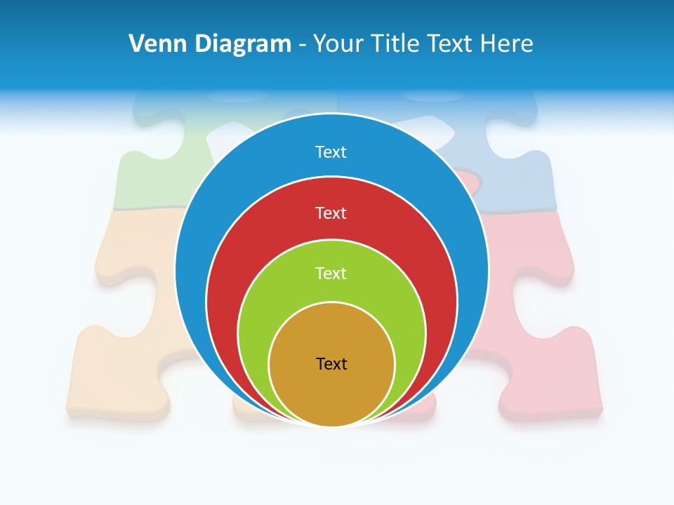 Link Tie Color PowerPoint Template