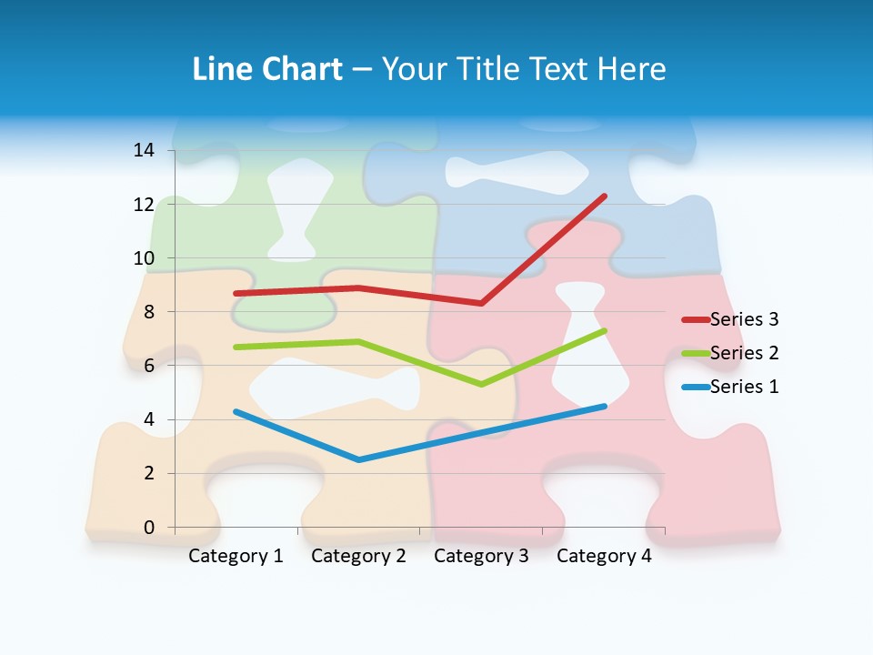 Link Tie Color PowerPoint Template
